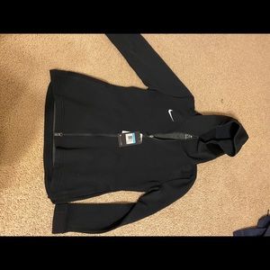 Black Full-Zip Hoodie